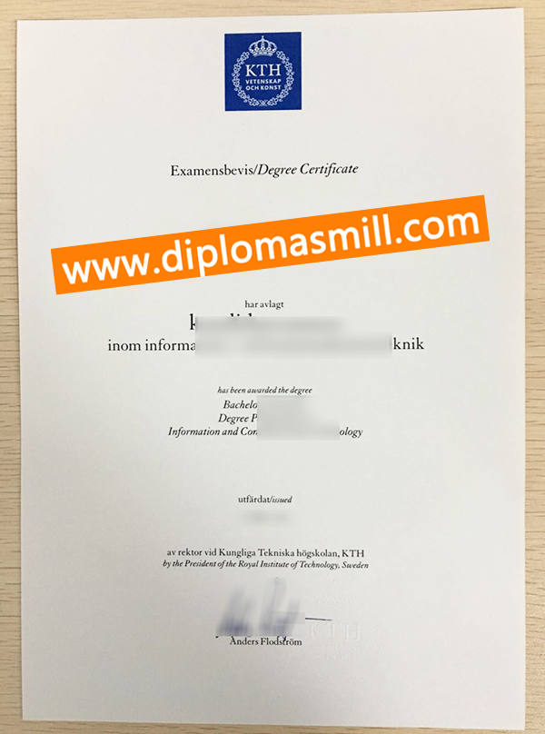 How much buy copy KTH diploma?