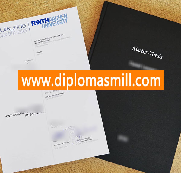How to obtain fake RWTH Aachen University diploma?