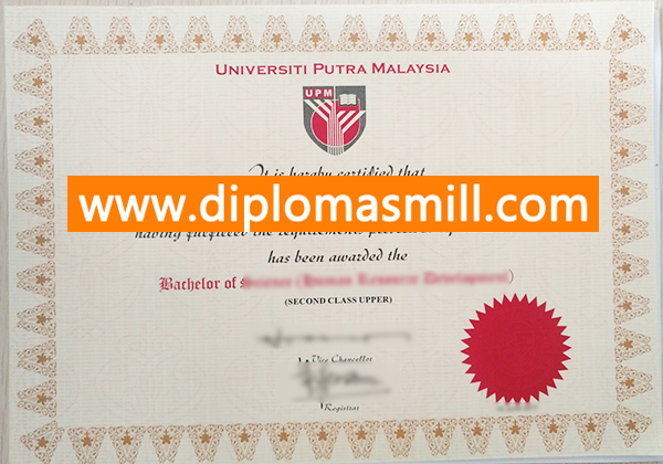 Purchase fake Universiti Putra Malaysia degree