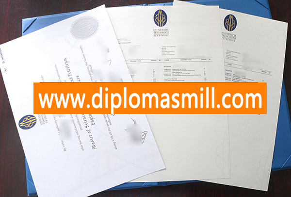 buy fake Universiti Teknologi Petronas degree transcript