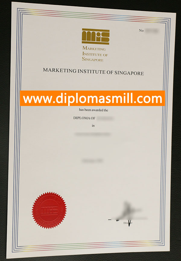 Shopping fake Marketing Institute of Singapore degree