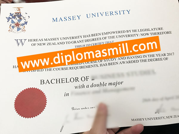 Where to order fake Massey University diploma?