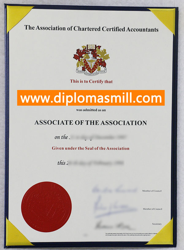 Where to buy fake ACCA degree?