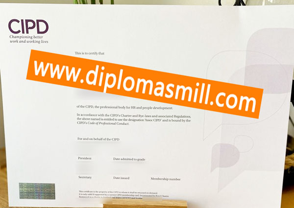 Where to buy uk fake CIPD diploma?