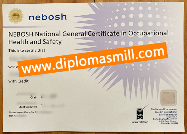 How to obtain fake NEBOSH certificate?