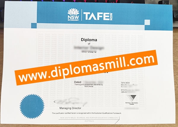 Shopping fake TAFE diploma online