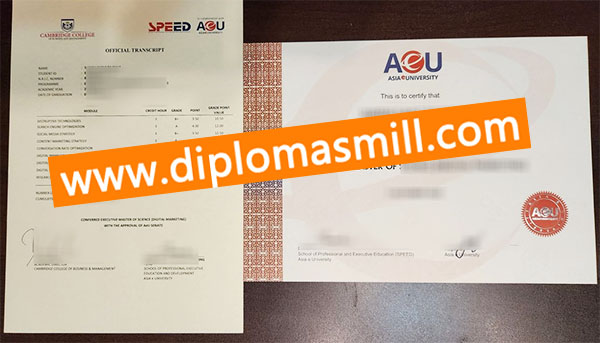 Where to get fake Asia e University degree?