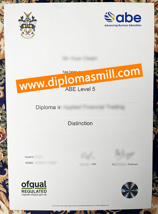 How much buy uk fake ABE diploma?