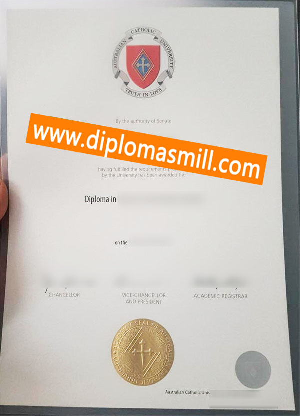 How to get fake Australian Catholic University degree?
