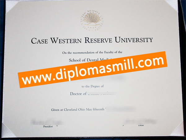 Sale fake Case Western Reserve University degree