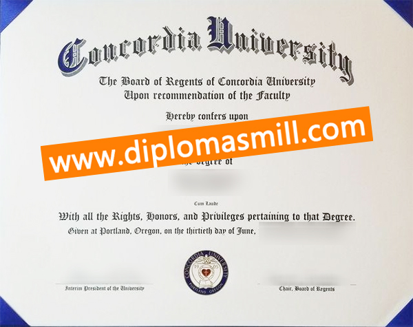 Where to order fake Concordia University diploma?