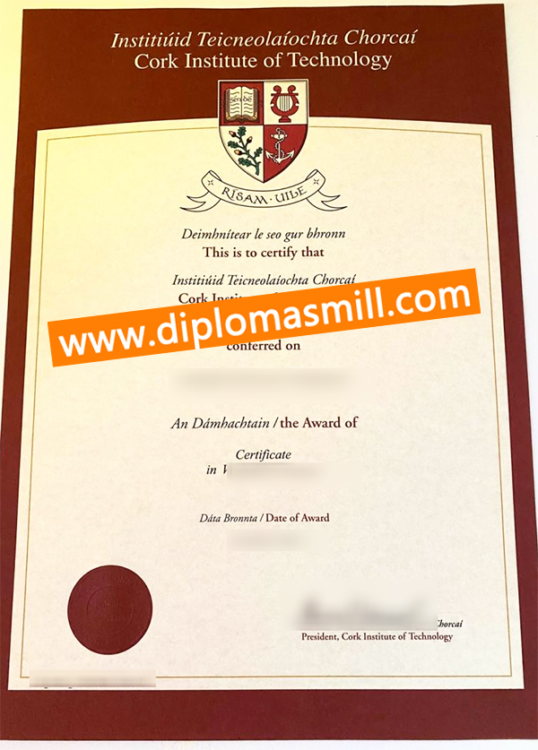 How to get fake Cork Institute of Technology degree?