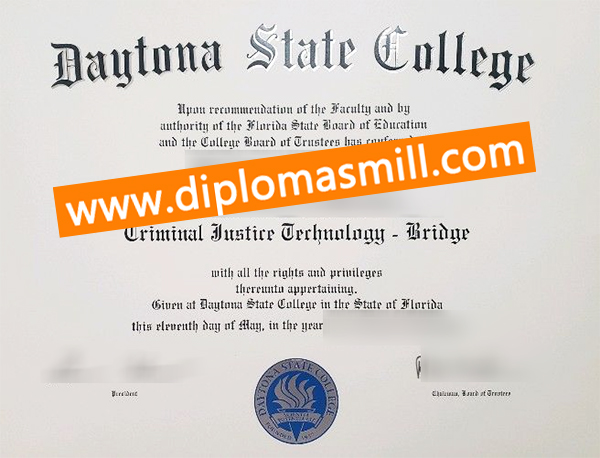 How to obtain fake Daytona State College diploma?