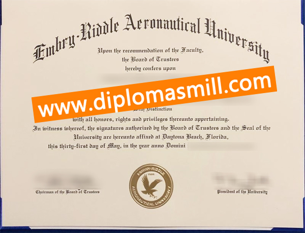 How to order fake ERAU diploma?