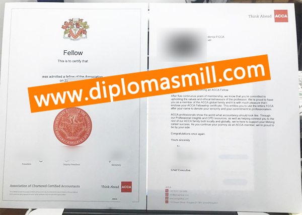How to purchase fake ACCA certificate?