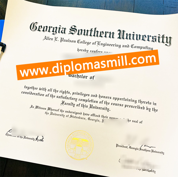 How to get fake Georgia Southern University degree?