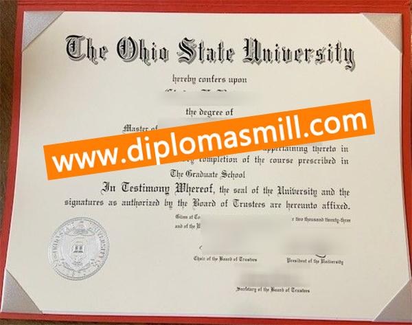 Where to get fake Ohio State University diploma?