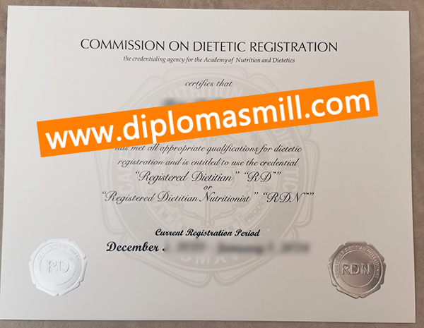 How safe buy fake RDN degree?