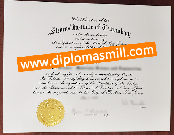 Order new Stevens Institute of Technology diploma