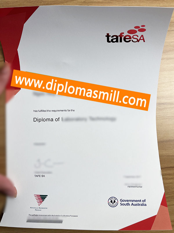 Apply fake TAFE SA certificate online
