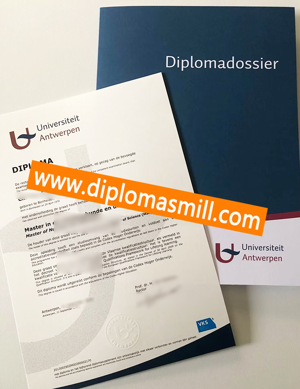 Where to buy fake Universiteit Antwerpen diploma?