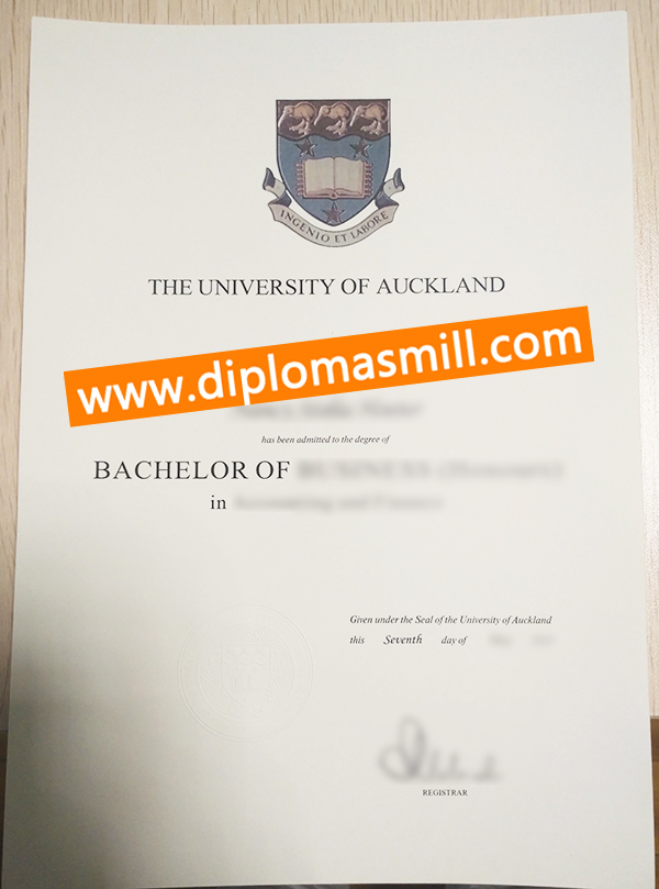 Where to buy fake University of Auckland diploma?