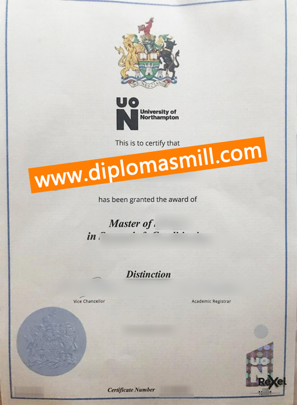 How much buy fake University of Northampton diploma?