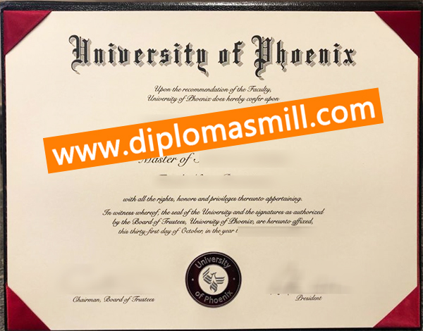 Where to get fake University of Phoenix degree?