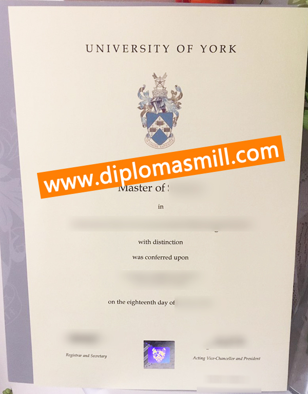 Where to buy fake University of York diploma?