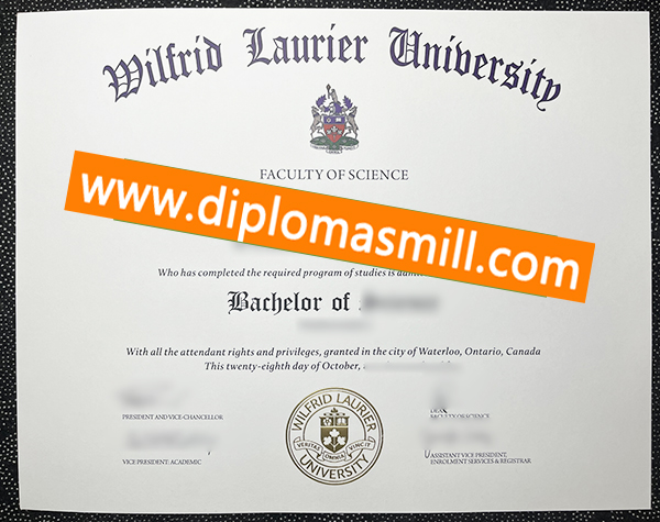 Apply replica Wilfrid Laurier University degree