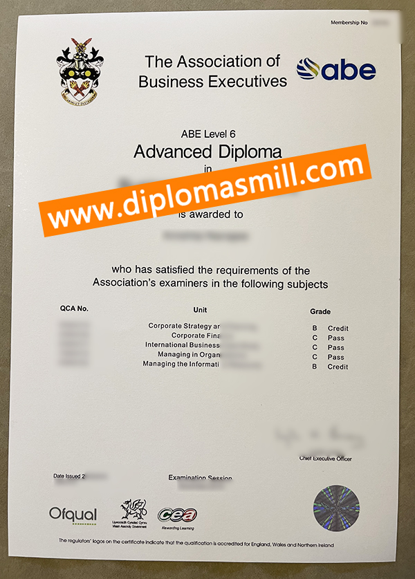 How safe buy fake ABE certificate?