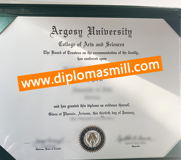 Purchase fake Argosy University diploma online