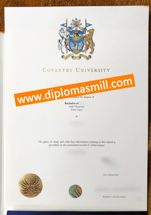 Supply copy Coventry University diploma