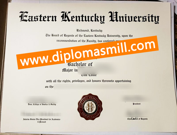 How to buy fake Eastern Kentucky University degree?