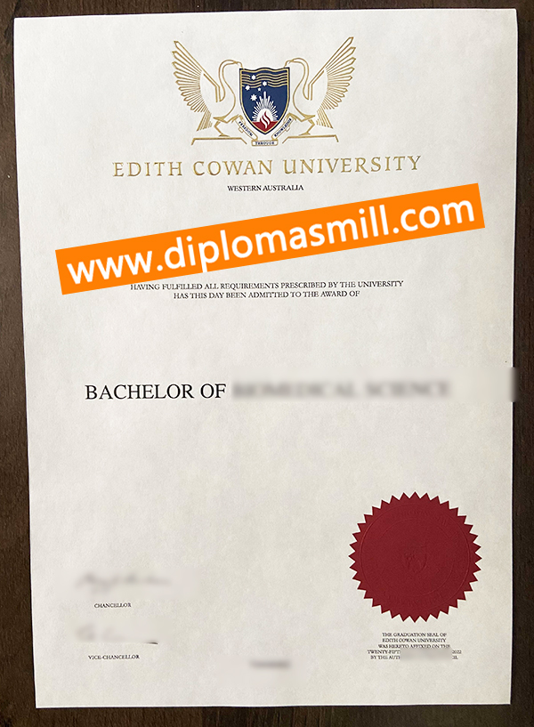 How to obtain fake Edith Cowan University diploma?