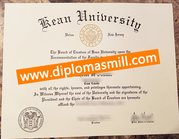 Where to buy fake Kean University diploma?