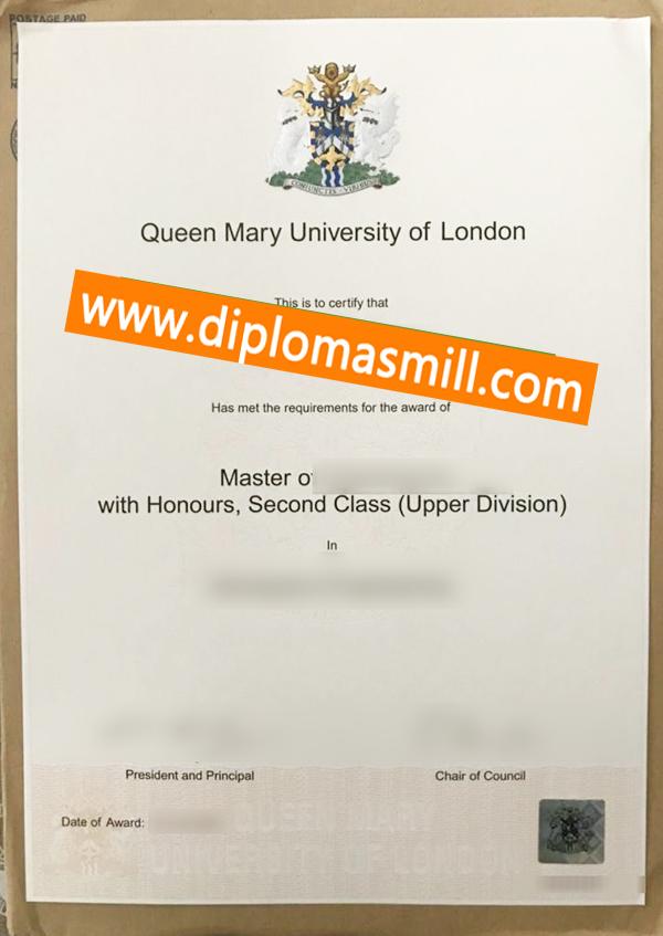 How long buy fake UK QMUL degree?