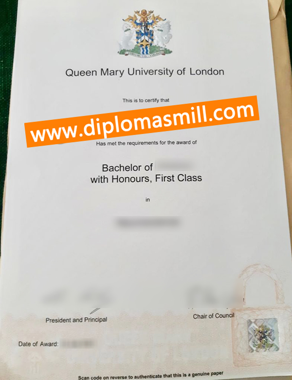 How much buy fake QMUL diploma?