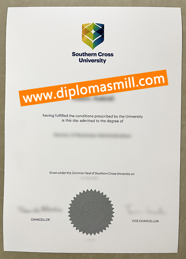 Apply copy Southern Cross University diploma