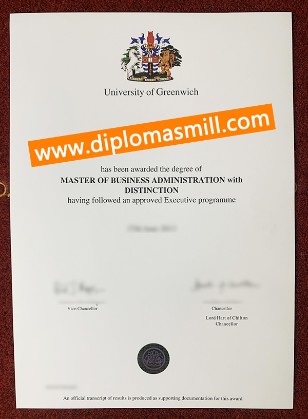 Where to get fake University of Greenwich diploma?