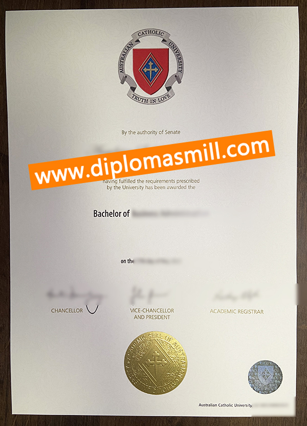 How to buy fake Australian Catholic University degree？
