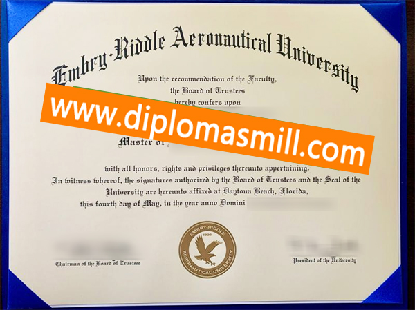 Order fake Embry-Riddle Aeronautical University diploma