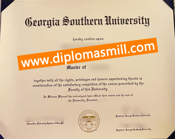 How to get fake Georgia Southern University diploma?
