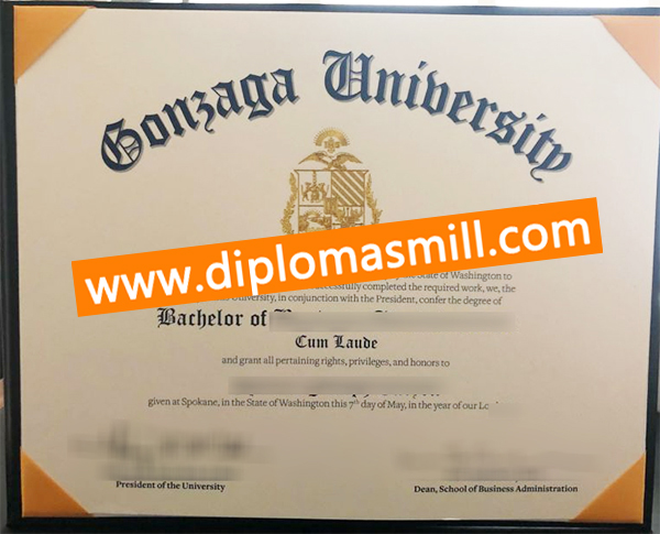 Apply replica Gonzaga University diploma