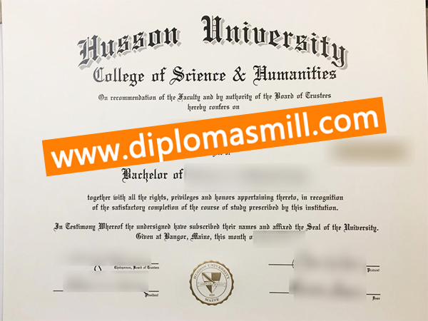 Where to buy fake Husson University diploma?