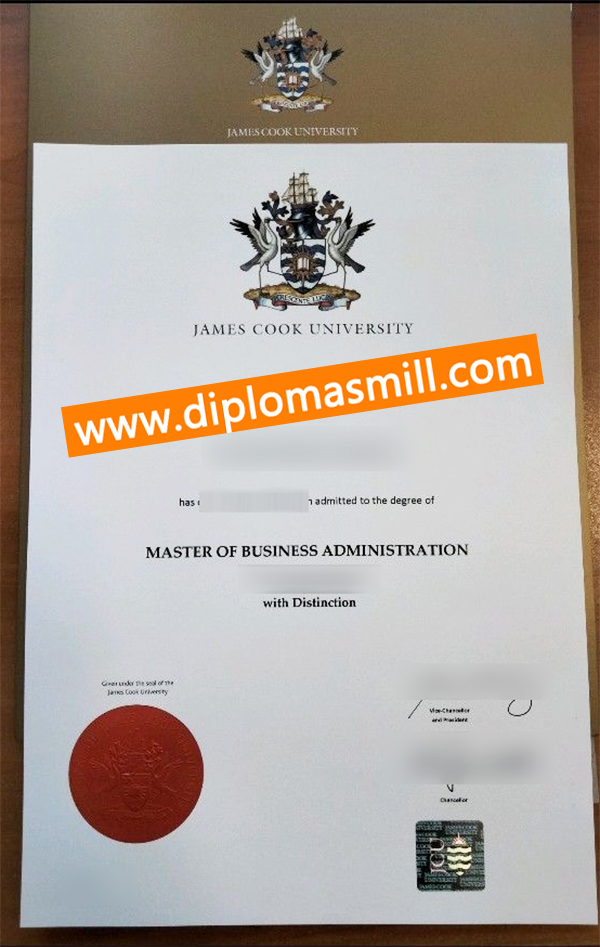 Make fake James Cook University diploma