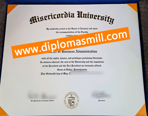 How long buy fake Misericordia University degree?