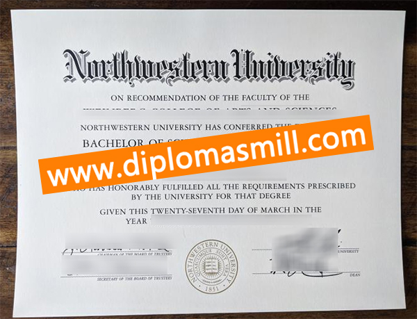 Where to buy fake Northwestern University degree?