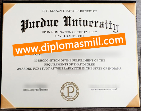How long buy fake Purdue University diploma?