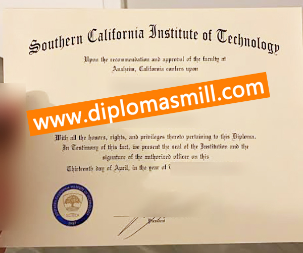 How to Get fake SCIT diploma?